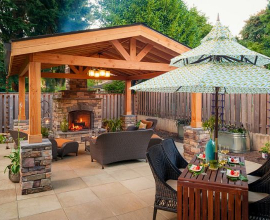 Outdoor gazebo design trends for space